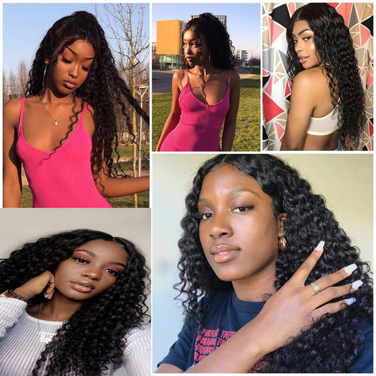 10A water wave Clip In Vietnamese Hair Extensions Russian Hair Remy Hair