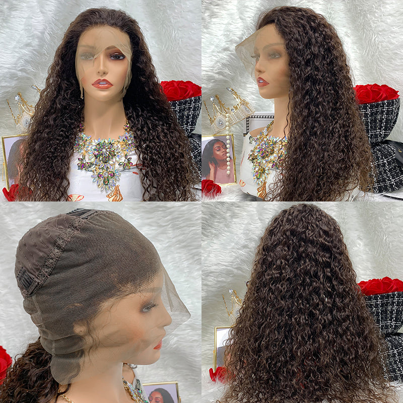 360 Transparent Lace Brazilian Lace Frontal Wig