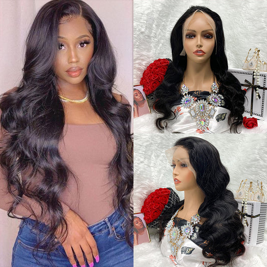 13*4 Lace Front Wigs Water Body Wave Jerry Curly Lace Wigs 100% Virgin Human Hair