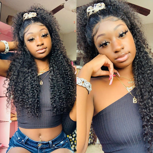 10A Double Drawn Hair Bundle Raw Virgin Cuticle Aligned Hair Bone kinky cruly Bundles