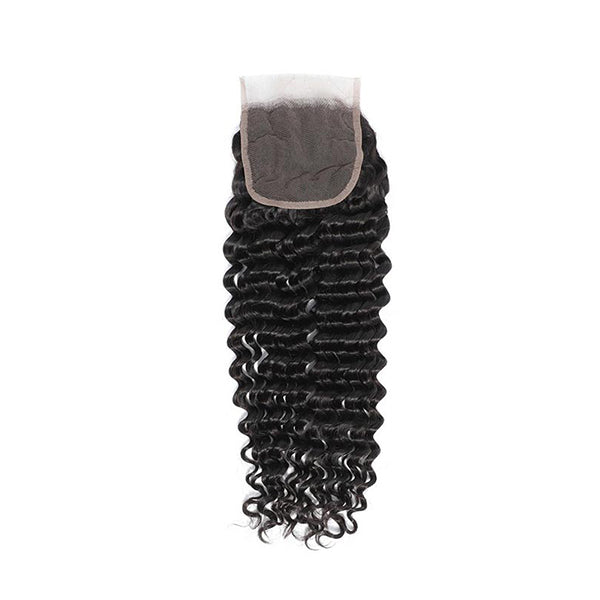 4*4 natrue loose deep Transparent Lace Closure