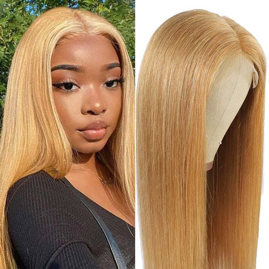 13x6 straight 27 Lace Frontal Wig 100% Human Hair Virgin Hair