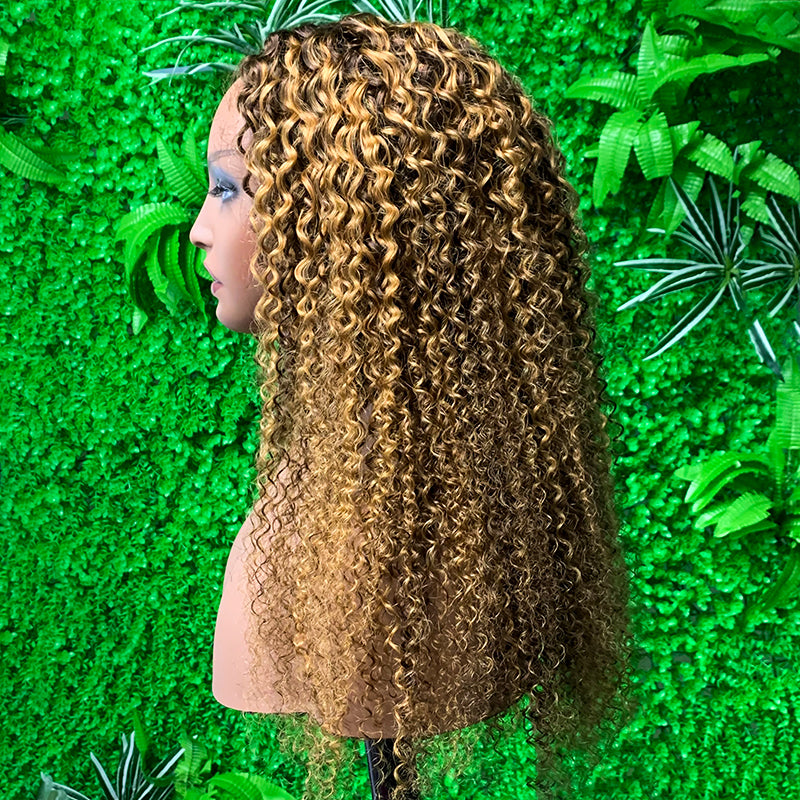 100% Virgin V Part Wigs Cuticle Aligned 30 Inch Human Hair Wigs Remy Jerry Curly Human Wigs