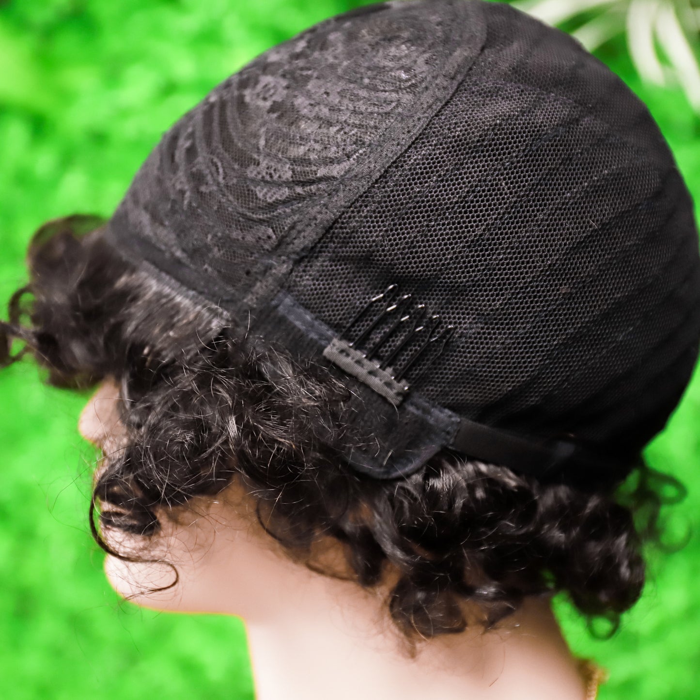 Machine Made Wigs head cover