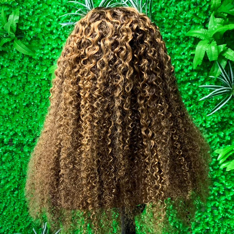 100% Virgin V Part Wigs Cuticle Aligned 30 Inch Human Hair Wigs Remy Jerry Curly Human Wigs