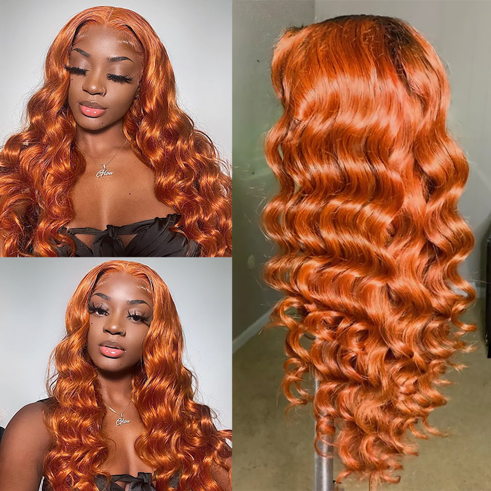 13*4 deep wave 350 Lace Front Wigs 100% Virgin Human Hair