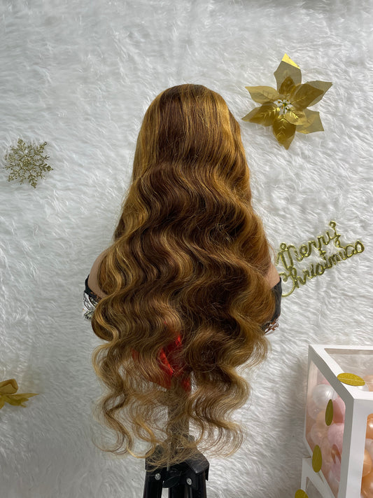 13x4 P4/27 body wave Lace Closure Wig