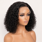 BONANZA Natural Black Curly 13x6 HD Lace Glueless Human Hair Wig