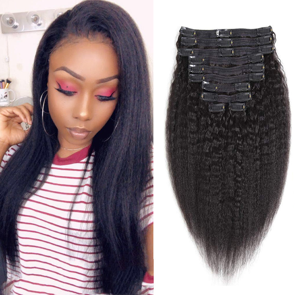 10A Clip In Vietnamese Hair Extensions Body Water Deep Wave Russian Hair Extensions Kinky Straight Curly