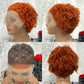 13x1 Brazilian 100% Virgin Hair Pixie Wig Curly  Remy Transparent Lace Short Curly Wigs