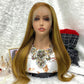 13x4 straight Brazilian Curly Full Lace Human Hair Wig