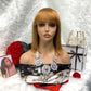 T1B/27 Machine Made Color Wigs Human No Lace Cuticle Aligned Hair Bob Wig