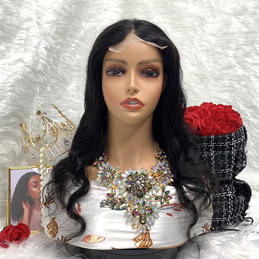 4x4 Transparent Lace Front Wigs 100% Virgin Jerry Curly Lace Wigs