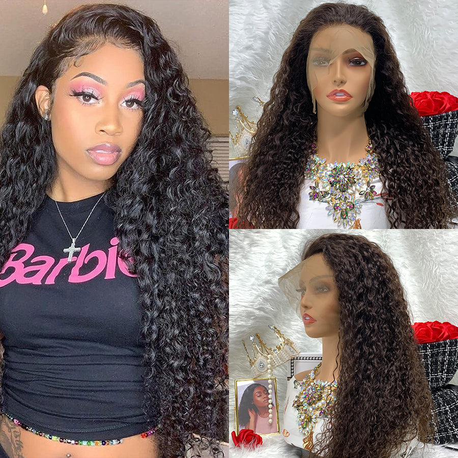 360 Transparent Lace Brazilian Lace Frontal Wig
