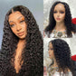 4x4 Transparent Lace Front Wigs 100% Virgin Jerry Curly Lace Wigs