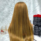 13x4 straight Brazilian Curly Full Lace Human Hair Wig