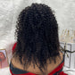 Kinky Jerry Curl Full Lace Wig Water Body Wave Front Wig 13x6 With Transparent Lace