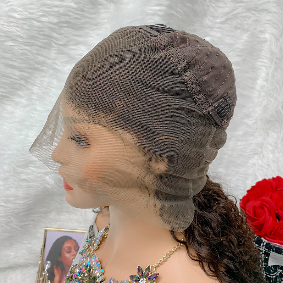 Breathable 360 Lace Wig Pre Plucked