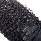 10A deep wave Clip In Vietnamese Hair Extensions Russian Hair  Remy Hair