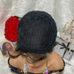 1B-30 No Lace Wigs Color Machine Made Raw Guangzhou Wig Remy Curly Pixie Wigs