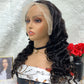 13*4  loose deep Lace Frontal Wigs 100% Virgin Human Hair