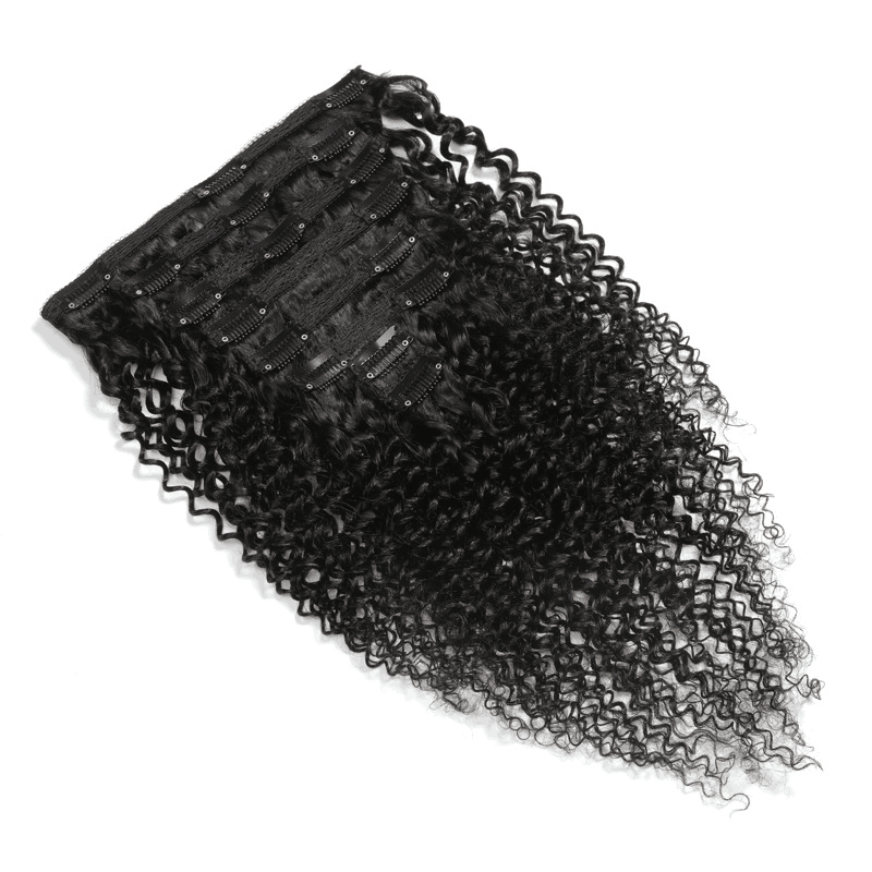 10A Clip In Vietnamese Hair Extensions Body Water Deep Wave Russian Hair Extensions Kinky Straight Curly