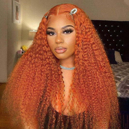 13x6 water wave 350 Lace Frontal Wig 100% Human Hair Virgin Hair