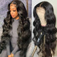 13x6 NATURE body wave Lace Frontal Wig 100% Human Hair Virgin Hair
