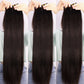 Double Drawn Virgin Hair Straight Bundles Bulk 12A Human Hair