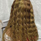 4x4 Virgin Pre Plucked Wigs Natural Human Hair Lace Deep wave Highlight Wig