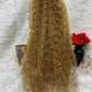 13x4 P4/27 water wave Lace Frontal Wig