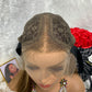 13x1 Piano Brazilian Hair Bob Wig  Cuticle Aligned Ombre T Part Lace Wig